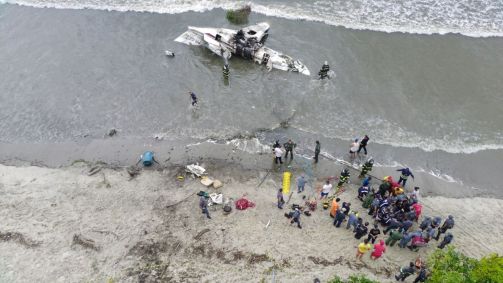 Aeronave de pequeno porte cai em Ubatuba (SP)