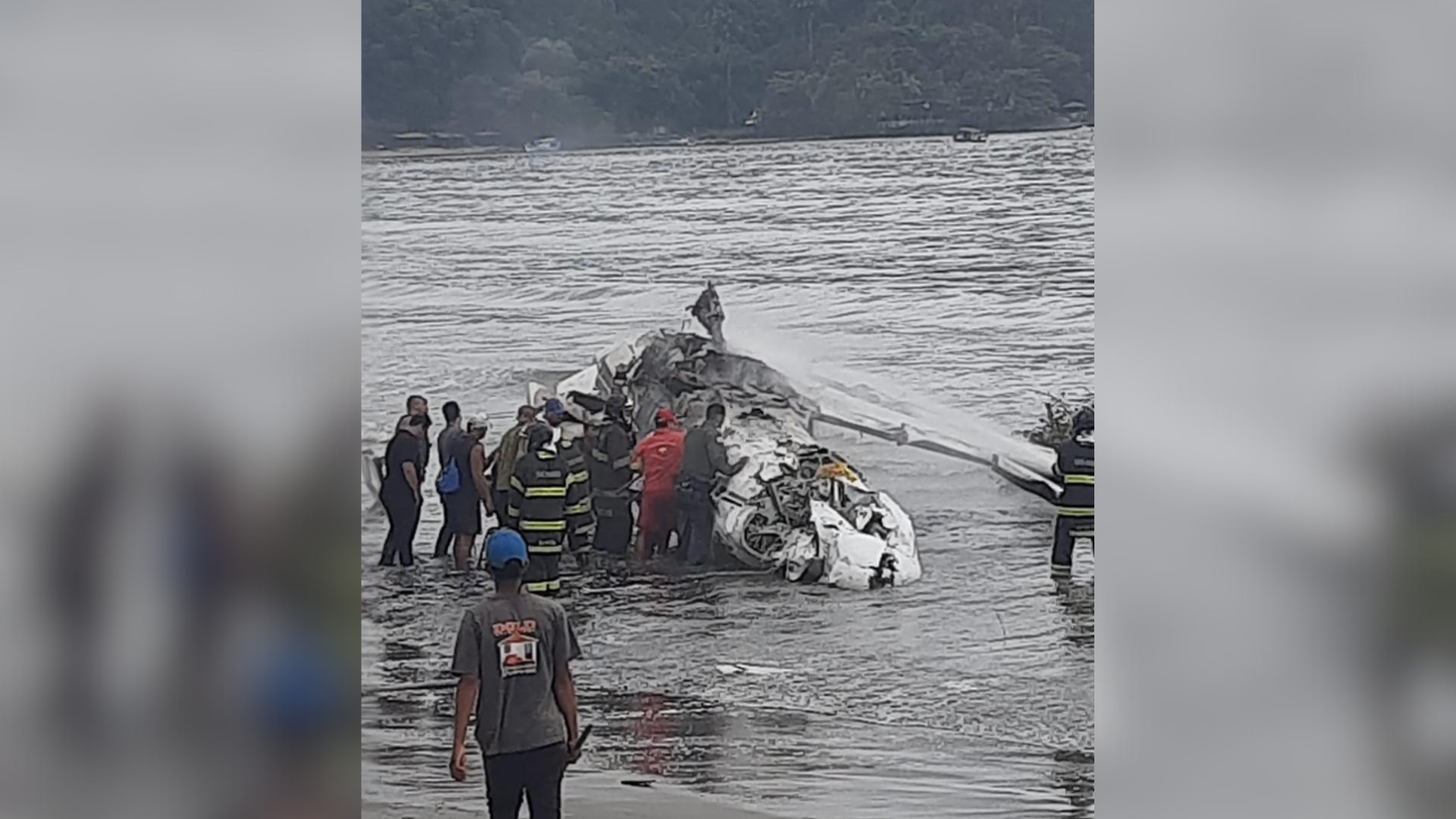 Aeronave de pequeno porte cai em Ubatuba (SP)