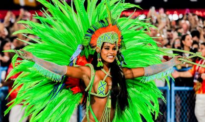 "Samba sempre foi meu berço", diz Rebecca, que está há 16 anos no Salgueiro