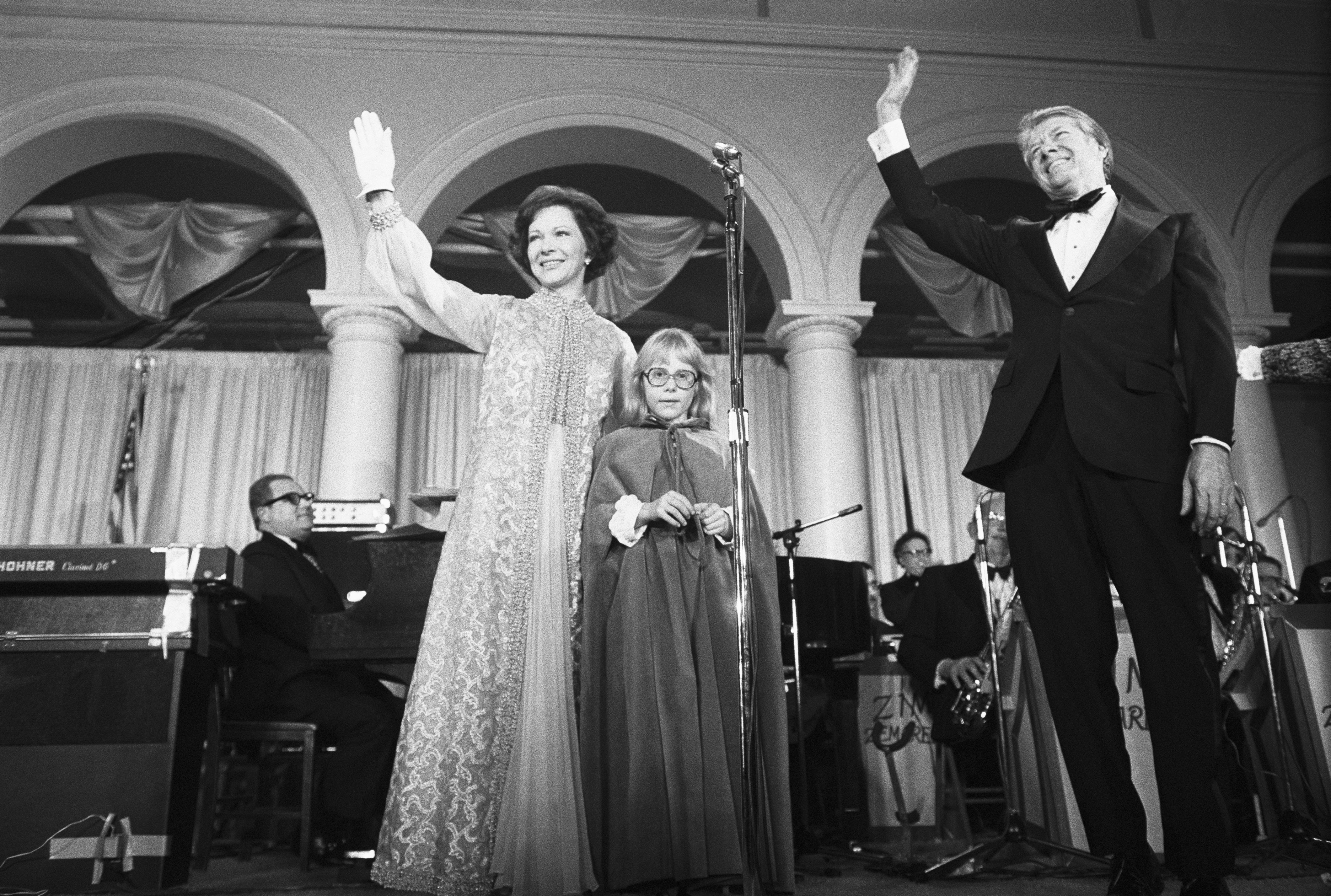 Rosalynn Carter foi visionária, mas pouco reconhecida na época por sua demonstração de estilo sustentável • Bettmann/Getty Images