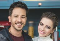 Júnior Lima celebra 42 anos de Sandy e mostra cumprimento de irmãos