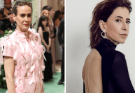 Atriz americana Sarah Paulson celebra indicação de Fernanda Torres no Oscar