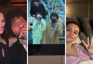 Selena Gomez publica fotos ao lado do noivo ao desejar feliz Ano Novo