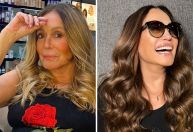 Susana Vieira muda de visual e adota madeixas escuras; veja resultado