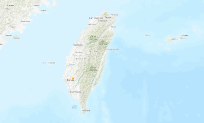 Terremoto de magnitude 5,2 atinge Taiwan