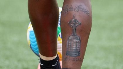Tatuagem de Luiz Henrique, atacante do Botafogo