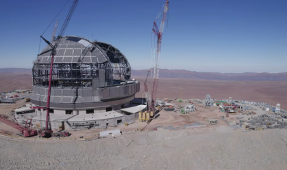 Telescópio gigante buscará sinais de vida extraterrestre e estrelas antigas