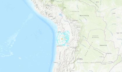 Terremoto de magnitude 6,1 atinge norte do Chile
