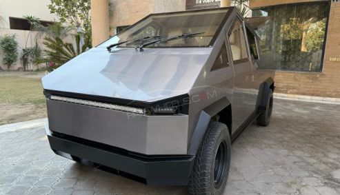 Cybertruck do Paquistão pode custar o equivalente a R$ 60 mil