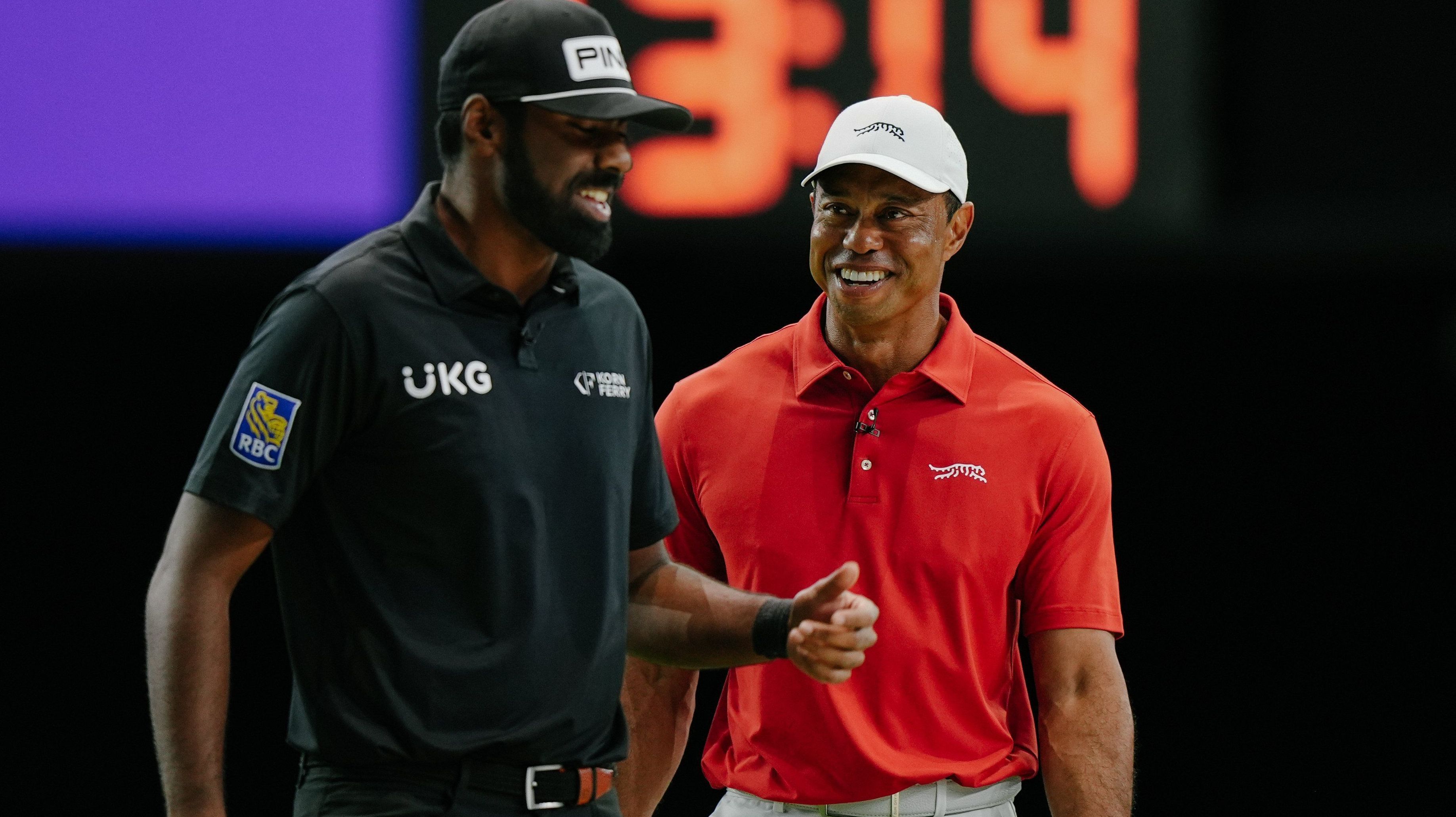Tiger Woods perdeu na estreia da TGL, nova liga de golfe indoor de alta tecnologia