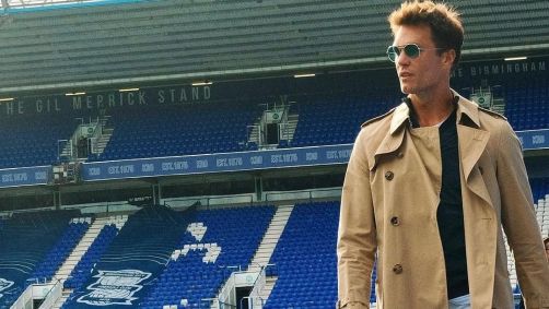 Tom Brady no St. Andrew’s, casa do Birmingham