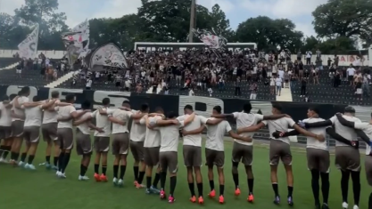 Treino aberto do Corinthians antes da final da Copinha