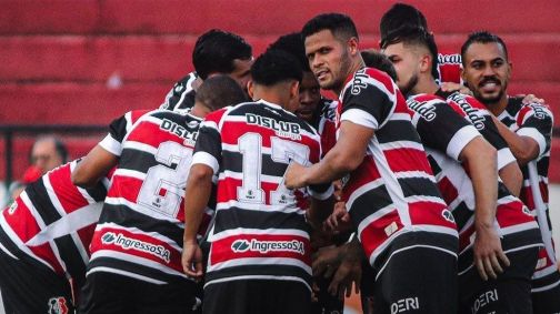 Santa Cruz perdeu para o Treze por 2 a 1