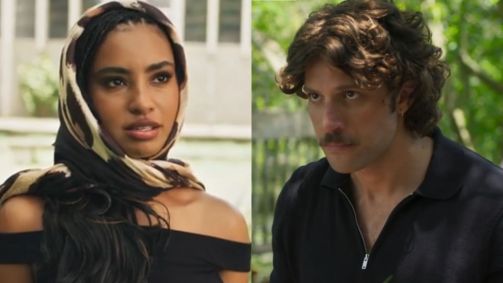 Viola (Gabz) e Mavi (Chay Suede) em "Mania de Você"