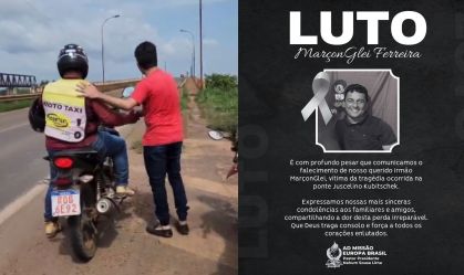 Queda de ponte: Minutos antes de morrer no acidente, mototaxista denunciou situação da via a vereador; veja