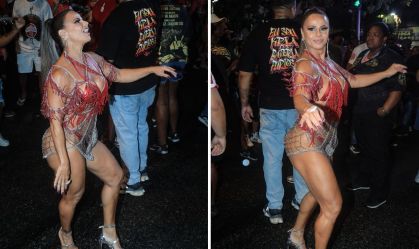 Viviane Araújo é rainha do Salgueiro há 16 anos