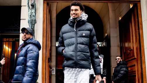 Wembanyama em Paris antes de Spurs x Pacers