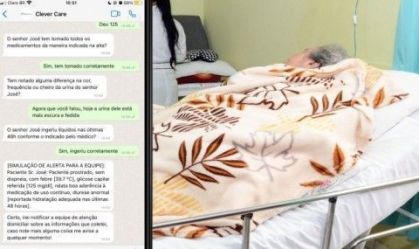 Acompanhante digital por WhatsApp dá segurança a pacientes fora do hospital