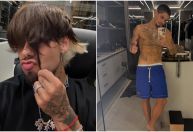 Zé Felipe raspa cabelo, e João Guilherme reage: "Cara de quem toma banho"