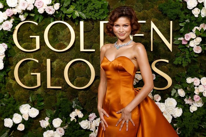 Zendaya no Globo de Ouro 2025 • Taylor Hill/FilmMagic