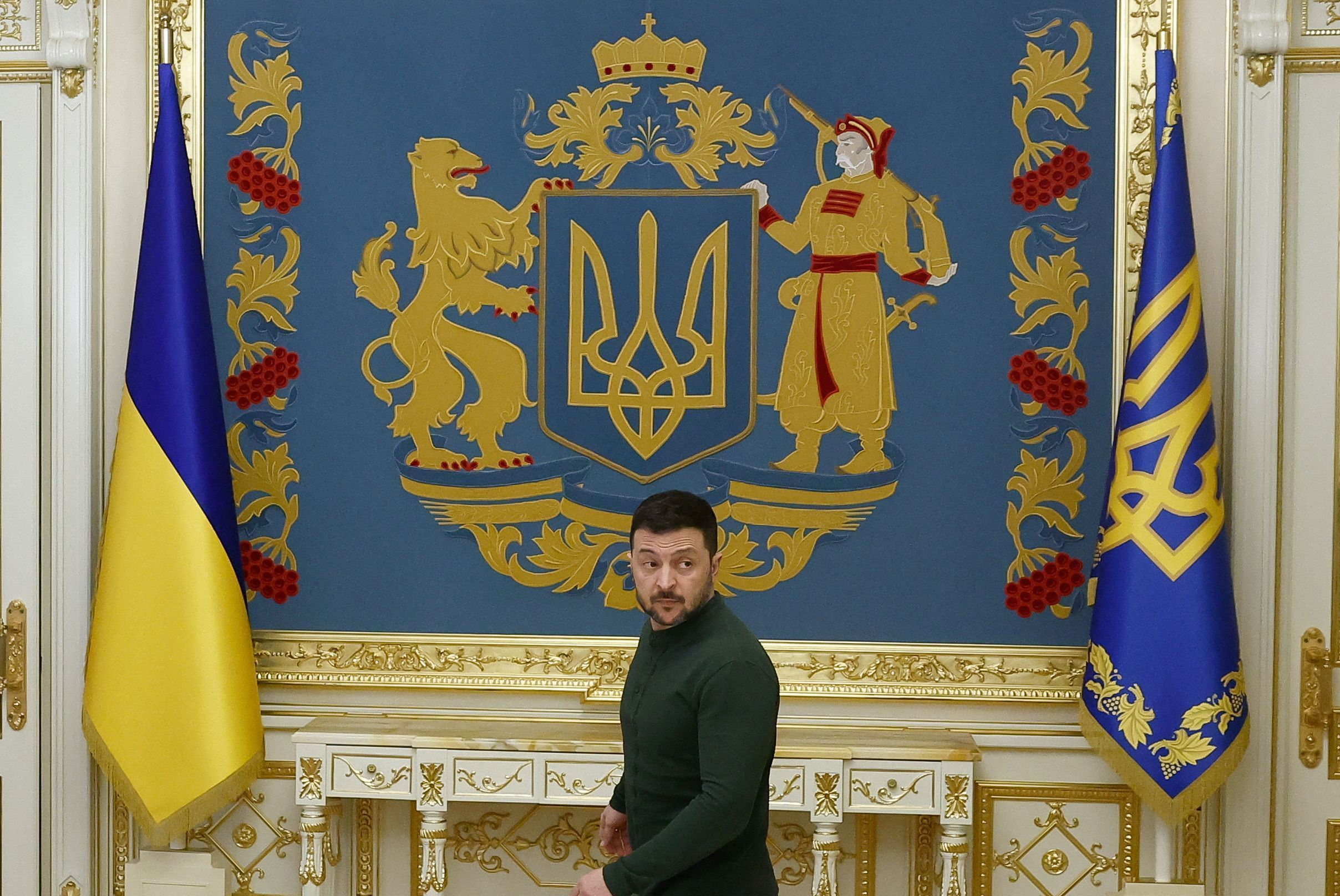 Zelensk, presidente da Ucrânia