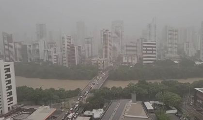 Previsão indica semana chuvosa em Recife