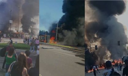 Queda da aeronave na Barra Funda