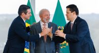 Lula quer encontrar Hugo e Alcolumbre nos próximos dias