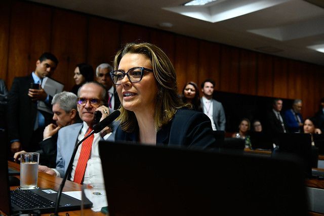 Senadora Leila Barros (PDT-DF) foi eleita presidente da Comissão de Esporte (Cesp) • 19/02/2025 - Geraldo Magela/Agência Senado