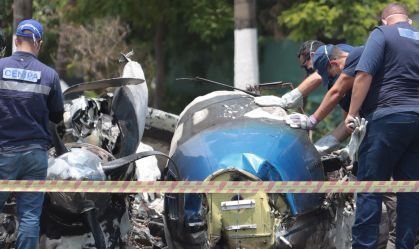 "Triste ver daqui de cima", disse piloto à torre após acidente aéreo em SP