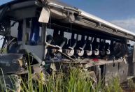 Mortos em acidente de ônibus no interior de SP terão velório coletivo
