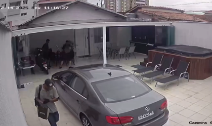 Vídeo: Casa de influenciador é furtada no litoral de São Paulo