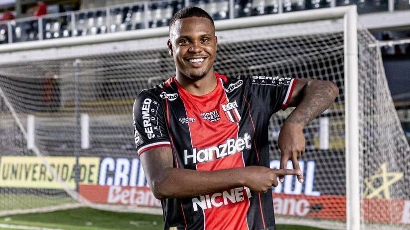 Alexandre Jesus, atacante do Botafogo de Ribeirão Preto