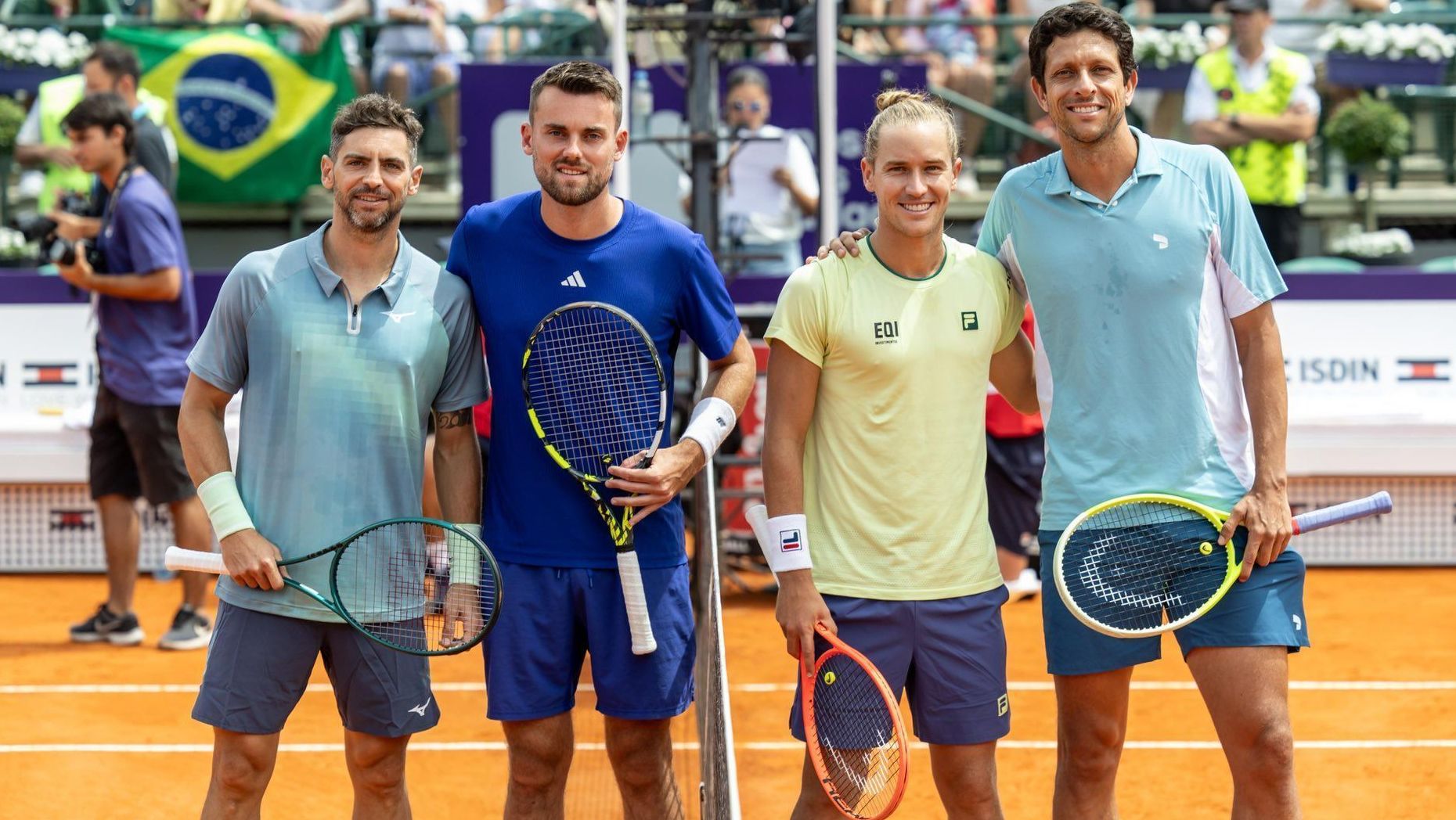 Melo e Matos ficaram com o vice-campeonato de duplas do ATP de Buenos Aires