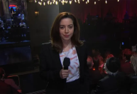 Aubrey Plaza faz primeira aparição em público desde a morte do marido