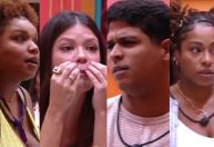 BBB25: Camilla, Guilherme, Vitória e Thamiris discutem após Paredão