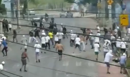 Briga entre Cruzeirenses e Atleticanos deixa feridos em BH