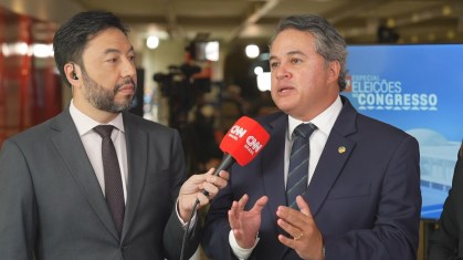 Líder do União Brasil no Senado Federal, Efraim Filho (PB), em entrevista à CNN