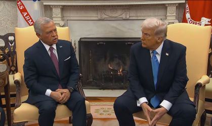 Rei da Jordânia diz a Trump que vai receber 2 mil crianças doentes de Gaza