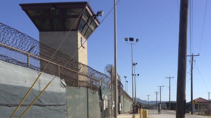 Centro de detenção da base naval dos EUA na Baía de Guantánamo, em Cuba.