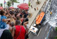 RJ: Bloquinhos deixam 28 toneladas de lixo nas ruas; veja "campeões"