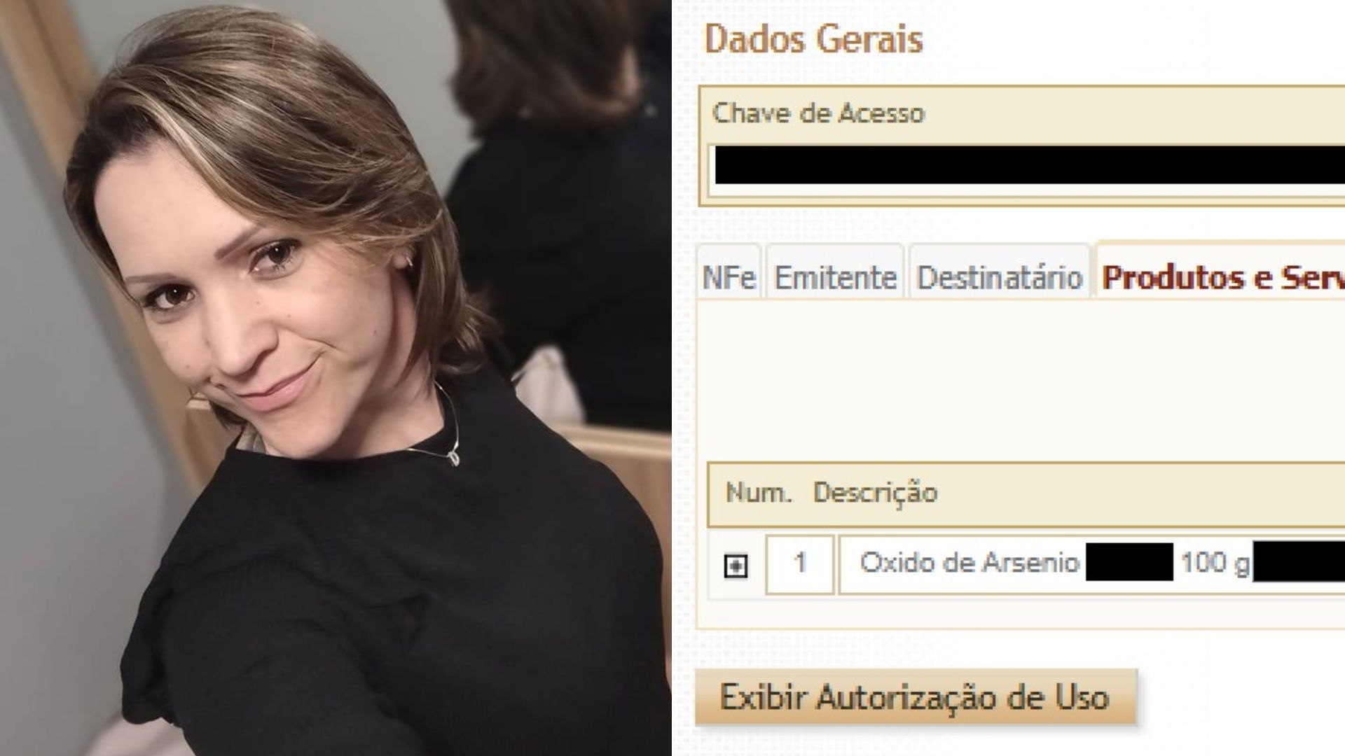 Bolo envenenado documento mostra caminho de arsênio comprado por Deise (1)