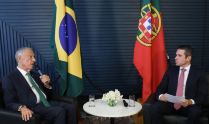 Hugo Motta e presidente de Portugal criticam protecionismo em negociações