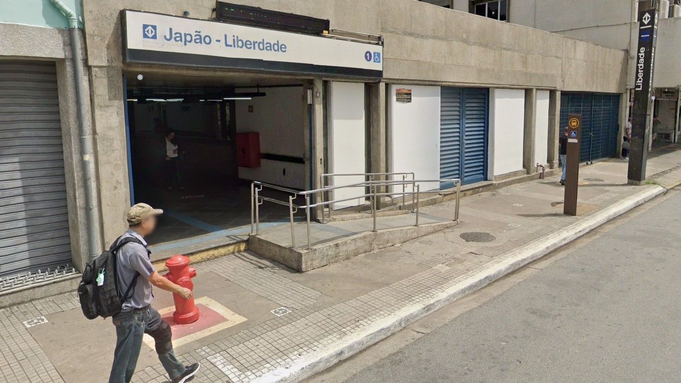 Estação Japão-Liberdade, da linha 1-Azul do metrô de São Paulo