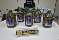 Operação apreende mais de 4 mil litros de azeite adulterado no ES