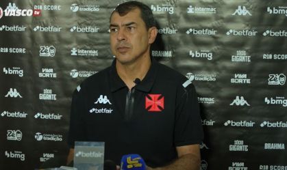 Carille encontra o motivo para atuação ruim do Vasco em empate no Carioca
