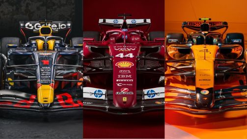 Equipes da Fórmula 1 revelam carros da temporada 2025