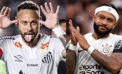 Cicinho afirma que Neymar já fez mais que Depay em sua volta ao futebol brasileiro