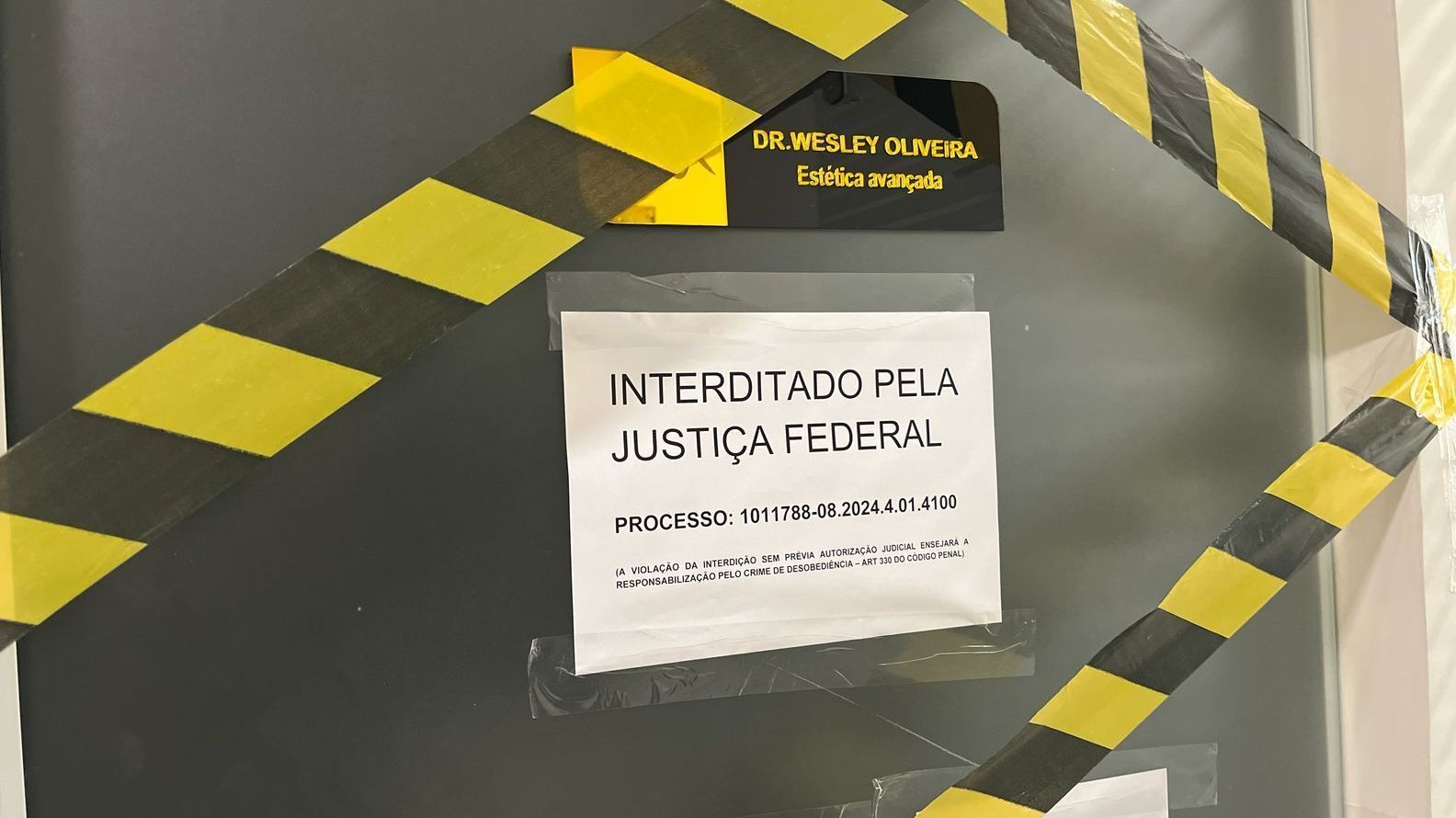 Clínica interditada