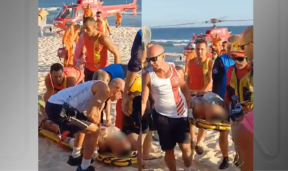 Turistas argentinos são baleados durante assalto em praia do RJ